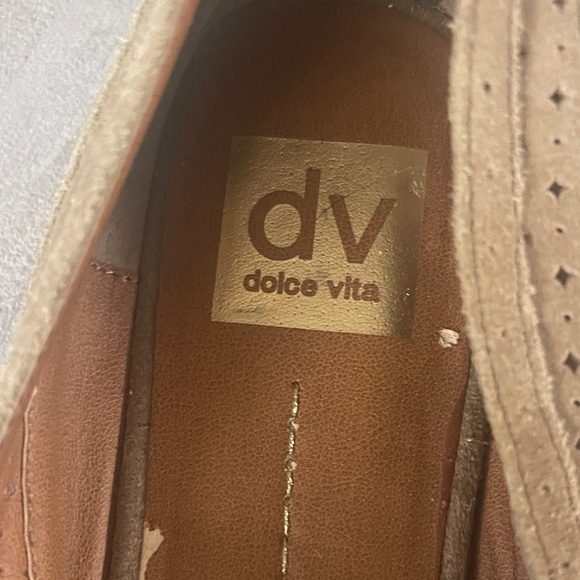 Dolce Vita- Women's Tan Suede Loafers with Tassels- sz 9.5 - Picture 2 of 9